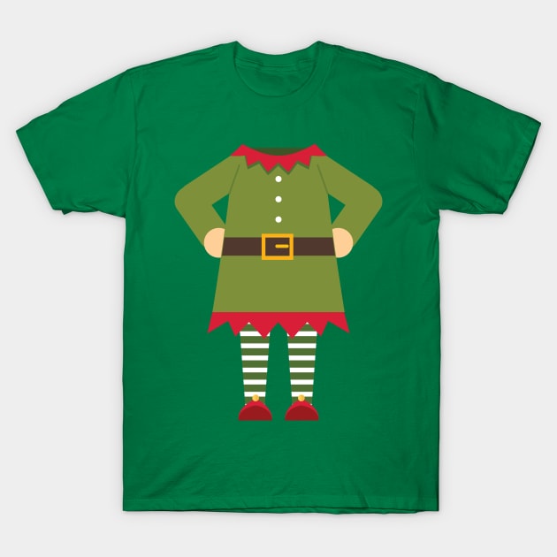 Elf Body Christmas T Shirt TeePublic